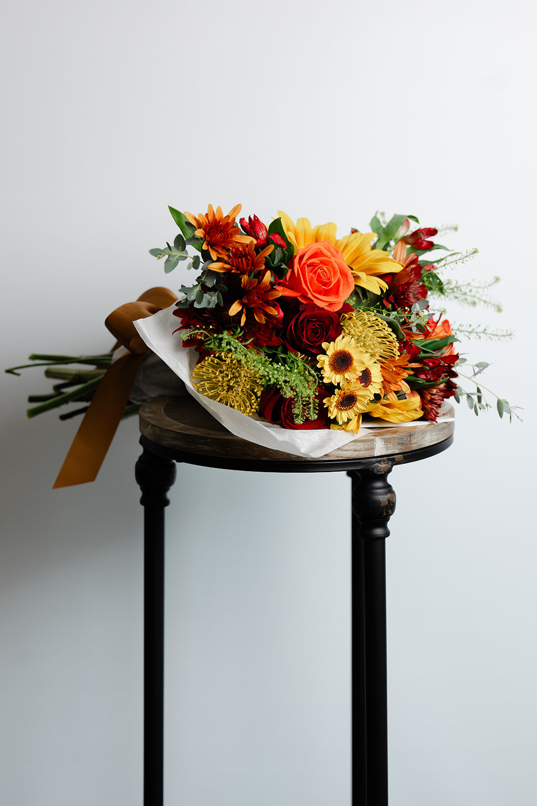 Autumn Ember Wrapped Bouquet