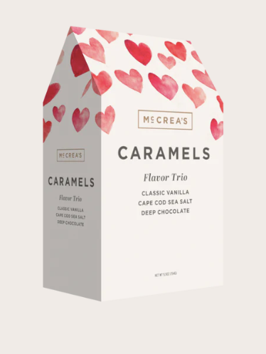 McCrea's Caramels Hugs & Kisses Gable Box