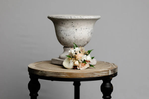 Wrist Corsage Classic White