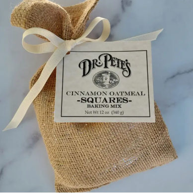 Dr Pete's Cinnamon Oatmeal Squares Baking Mix