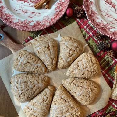 Dr Pete's Gingerbread Scones 