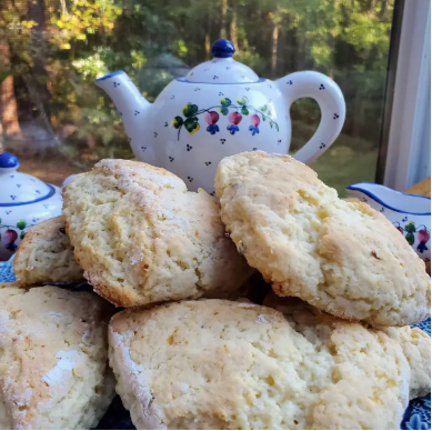 Dr Pete's Lemon Lavender Scones