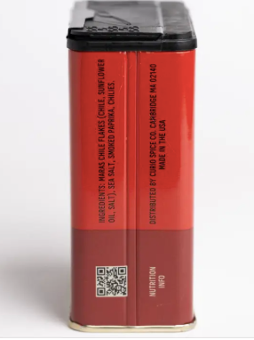 Magic Salt Side of Tin Ingredients